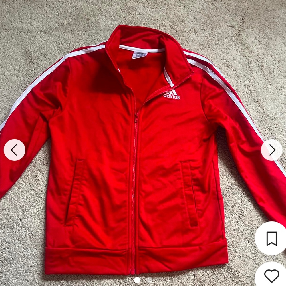 Adidas boys tracksuit jacket size 10-12
